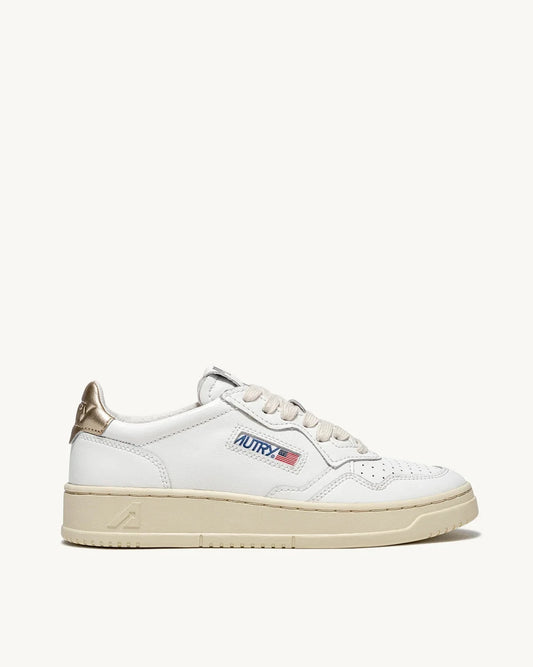 Autry LL06 White/Gold sneakers