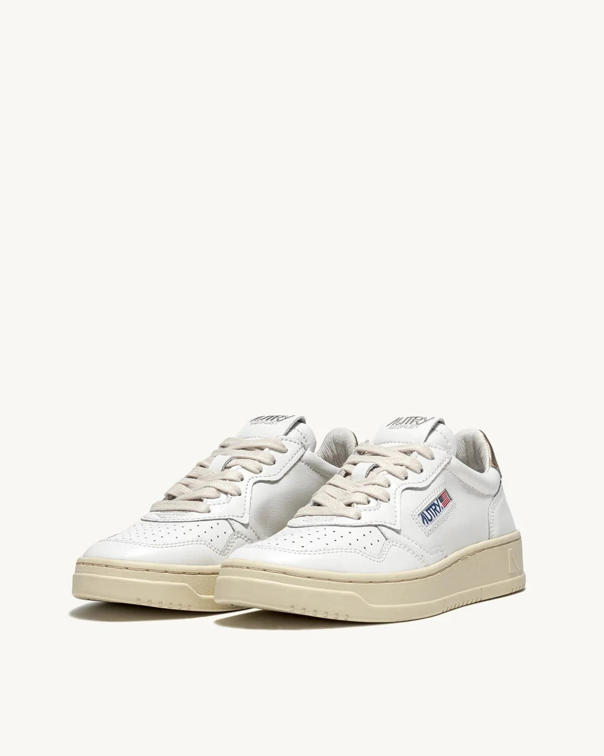 Autry LL06 White/Gold sneakers
