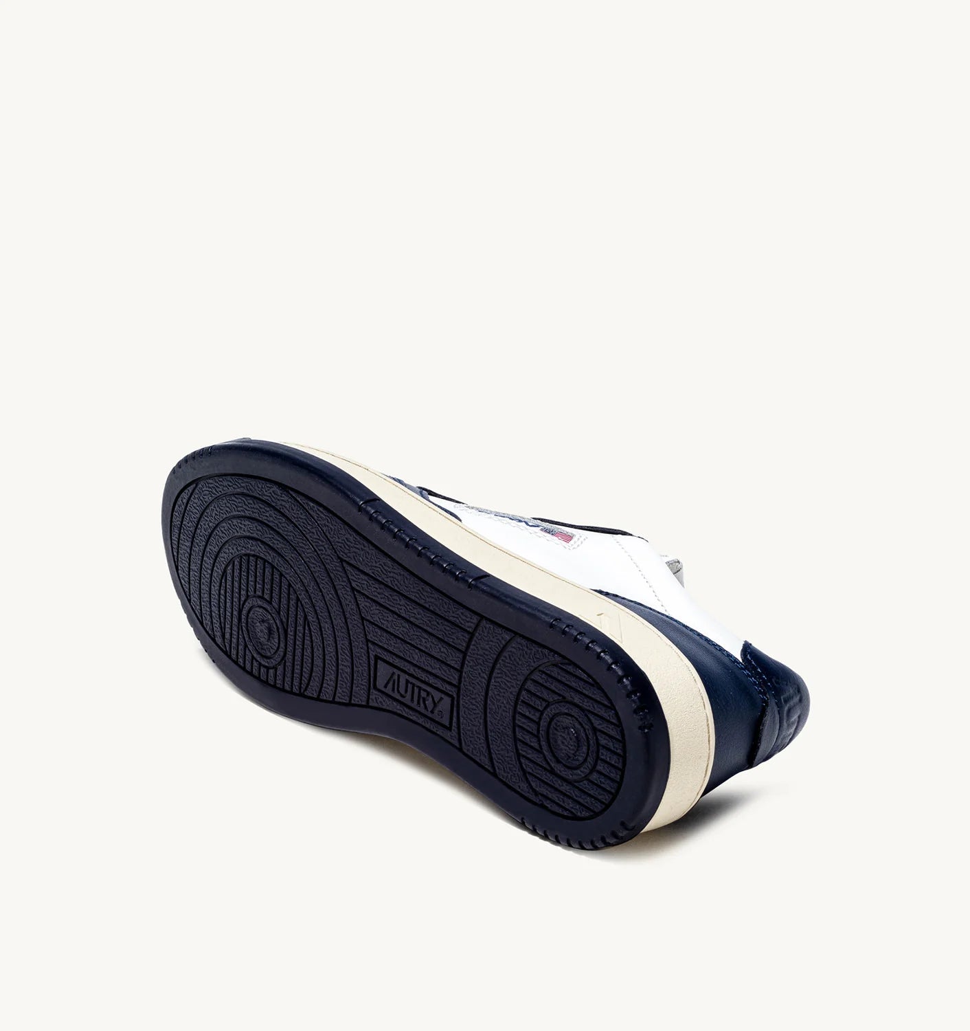 Autry WB04 White/Blue Bicolor Sneakers