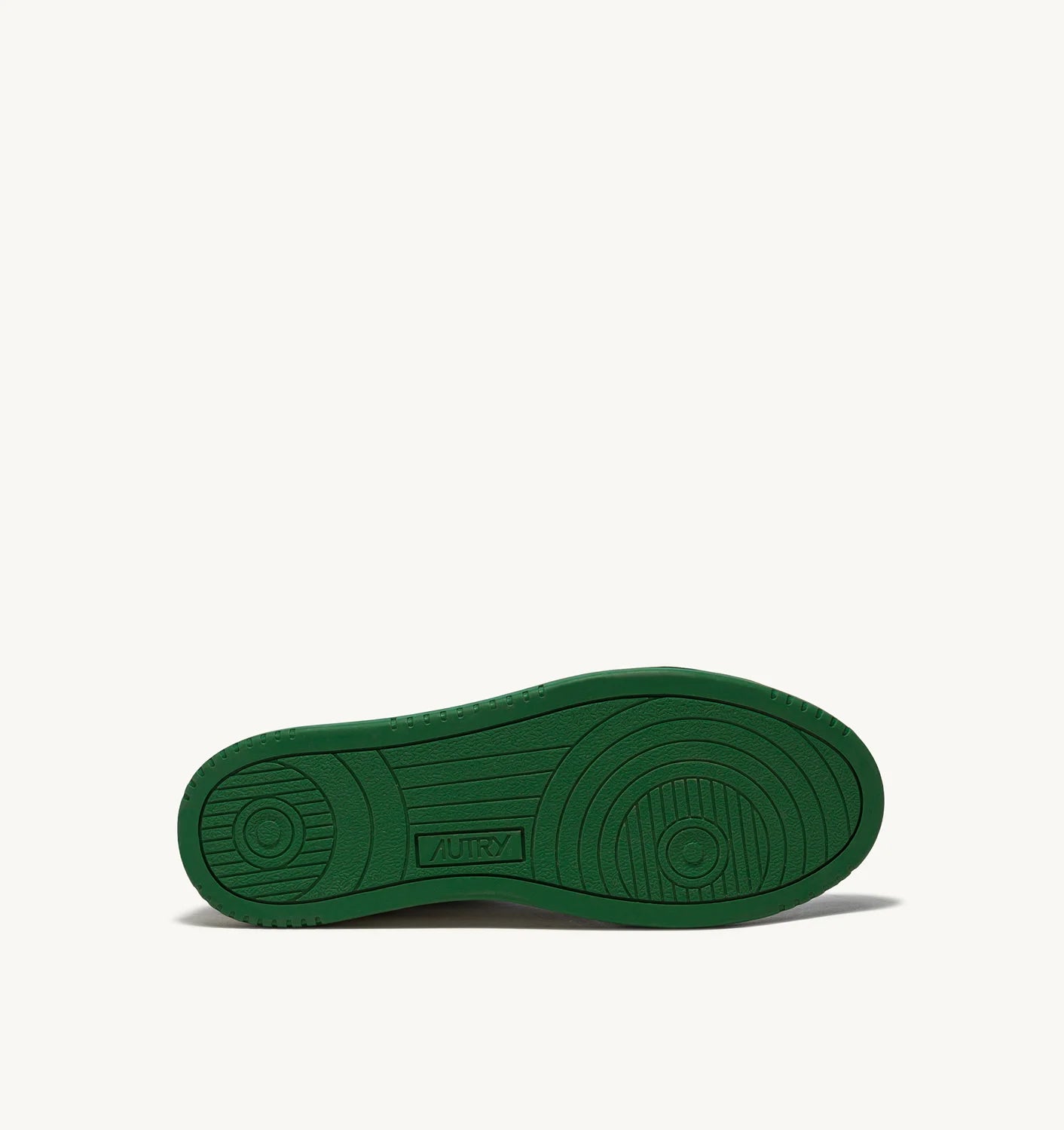Autry WB03 White/Green Bicolor Sneakers