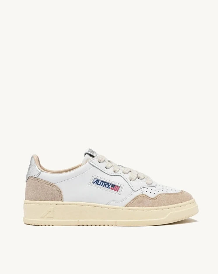 Autry LS74 White/Silver sneakers