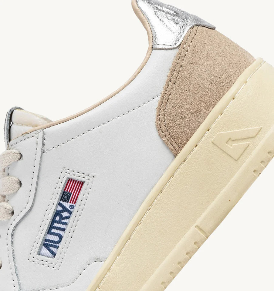 Autry LS74 White/Silver sneakers