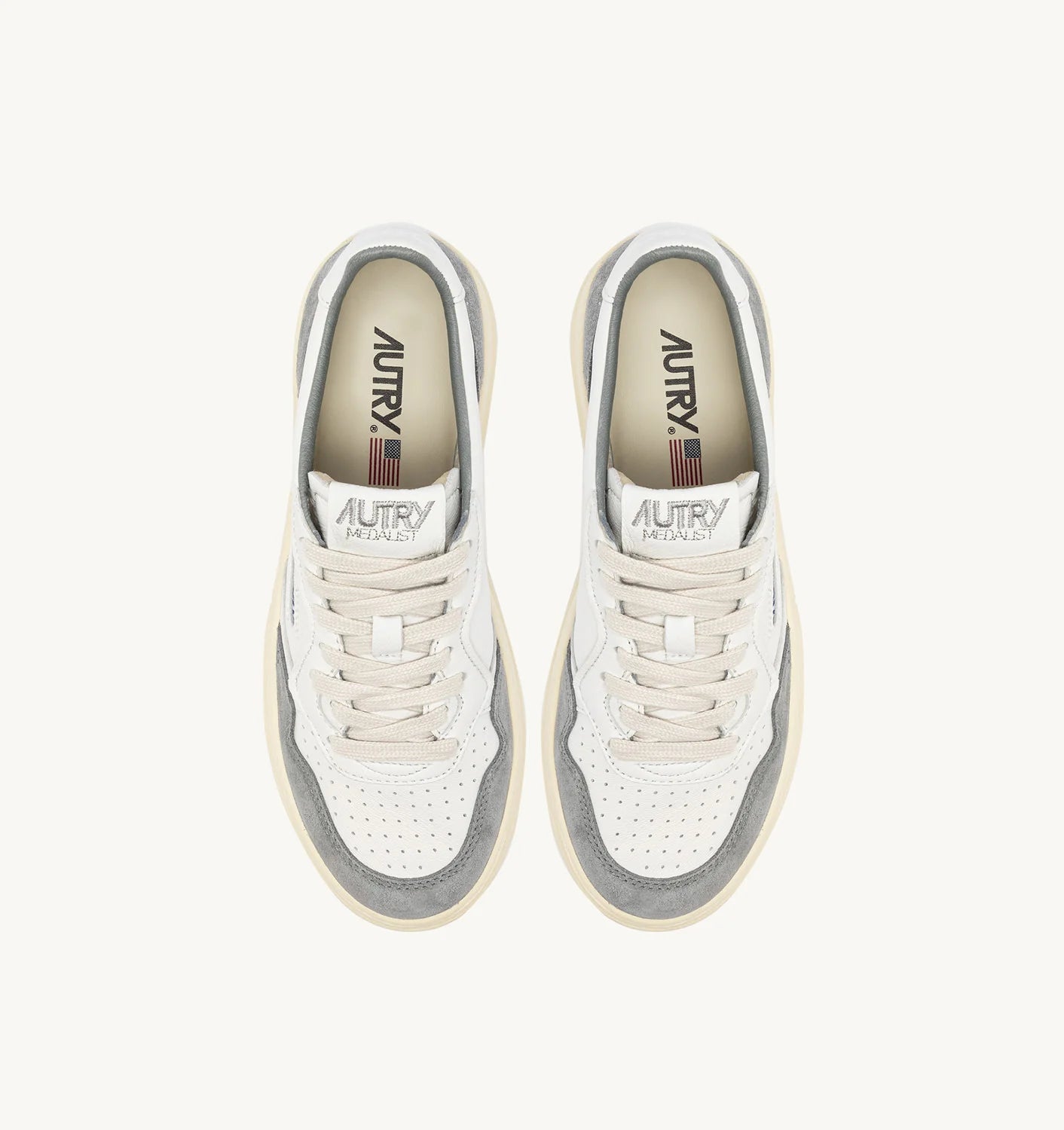 Autry GS37 White/Grey sneakers