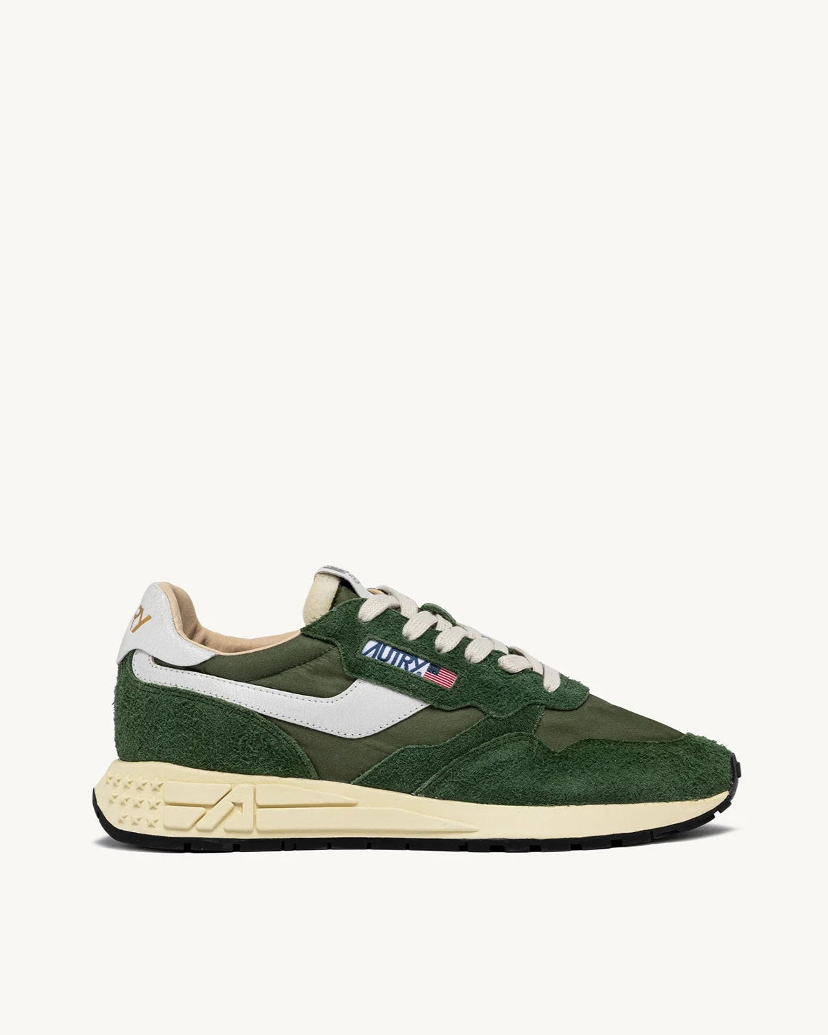 Autry NC16 Nylon/Crack Wht/Mil sneakers