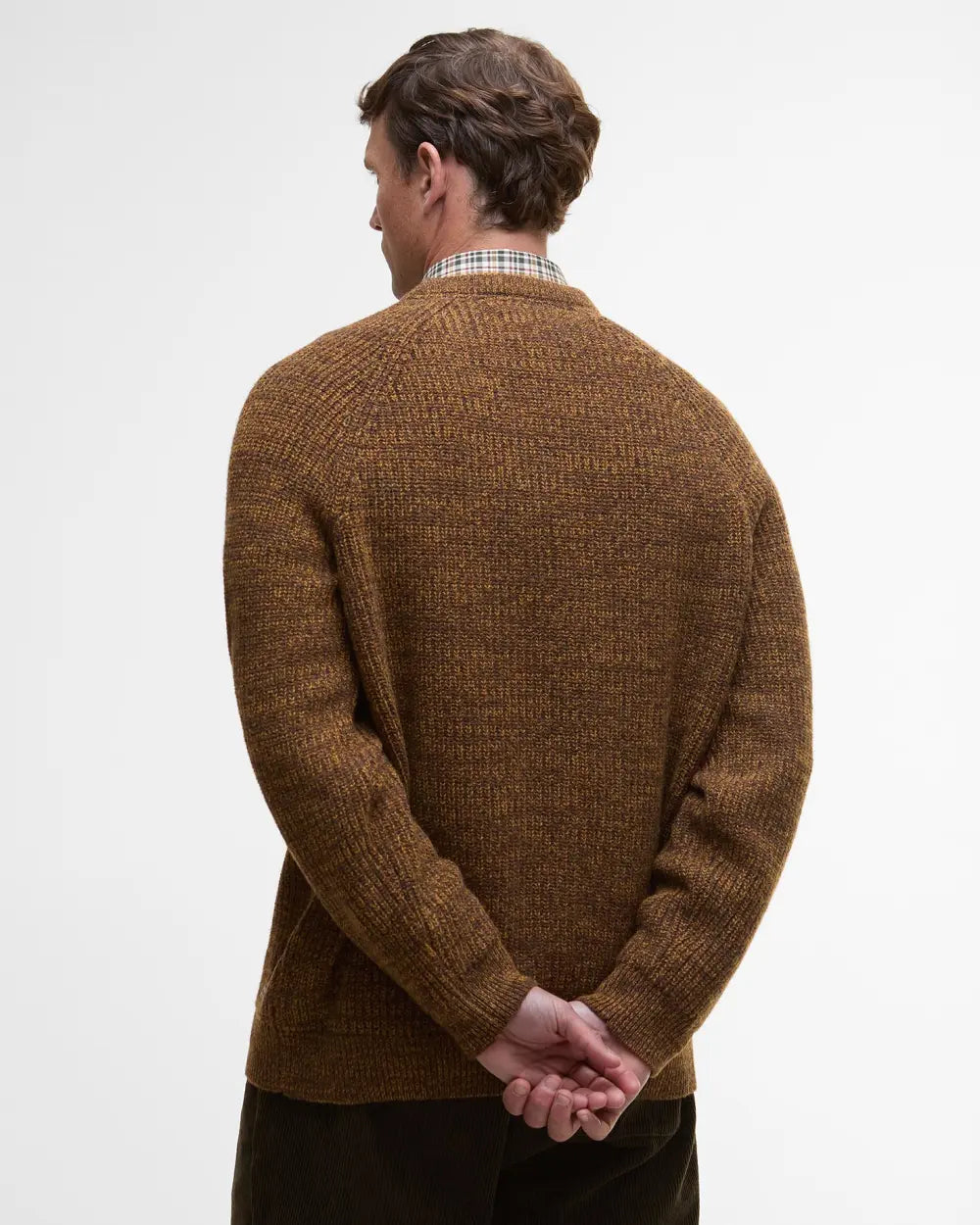 Barbour Sweater Man Horseford Copper
