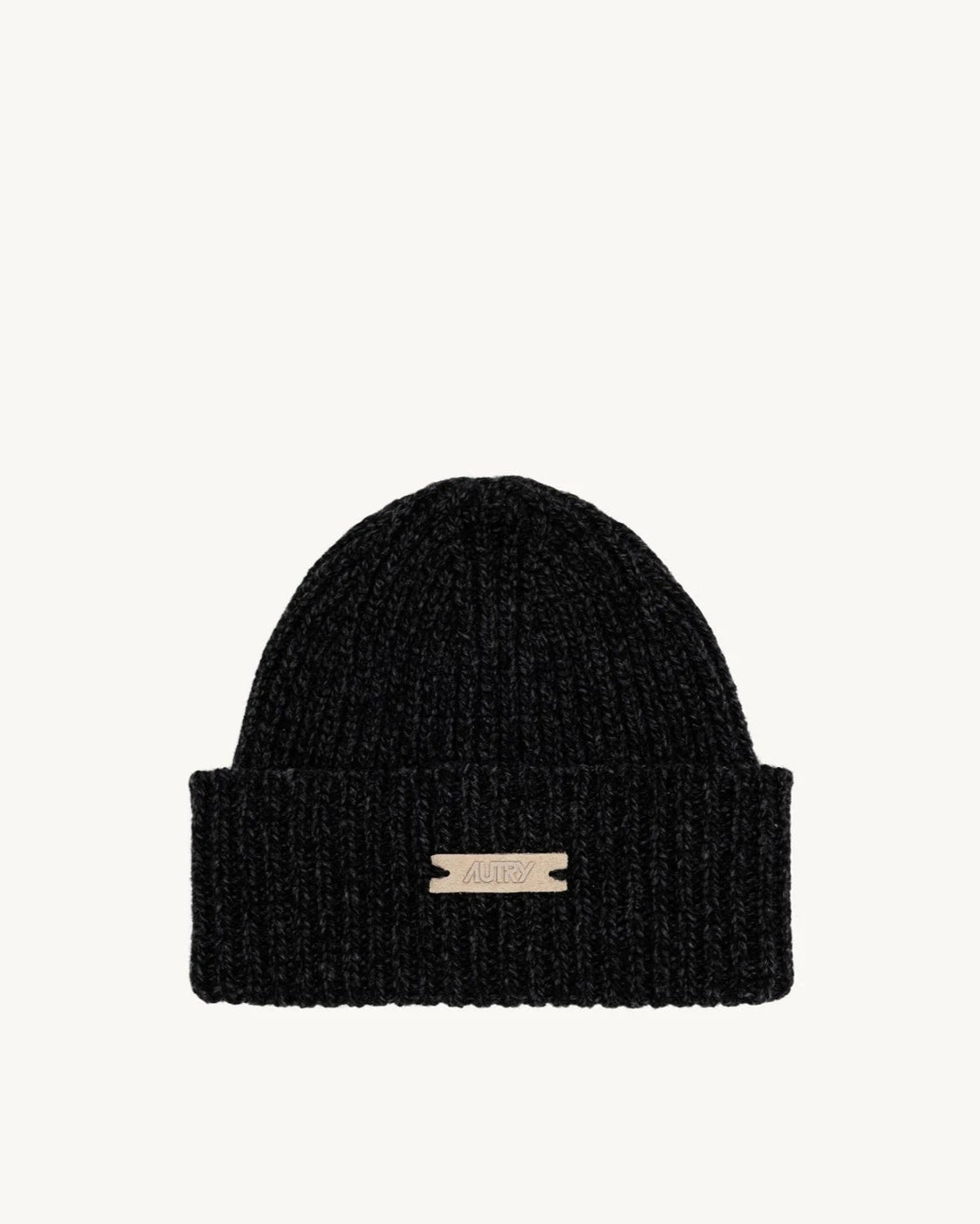 Autry Wear/Beanie Main Unisex Knit Black