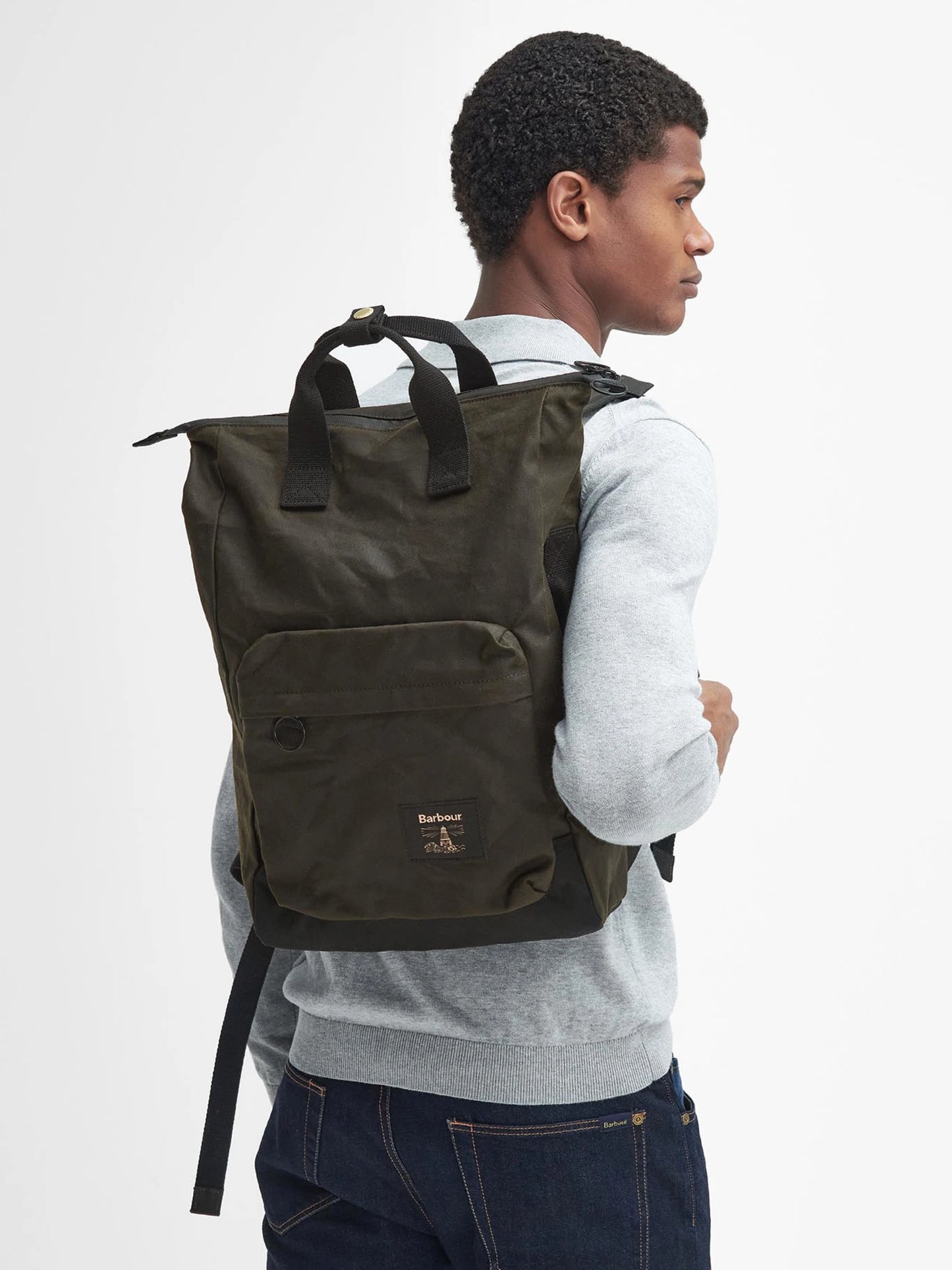Barbour Bag Field Wax Fold Backpack 2