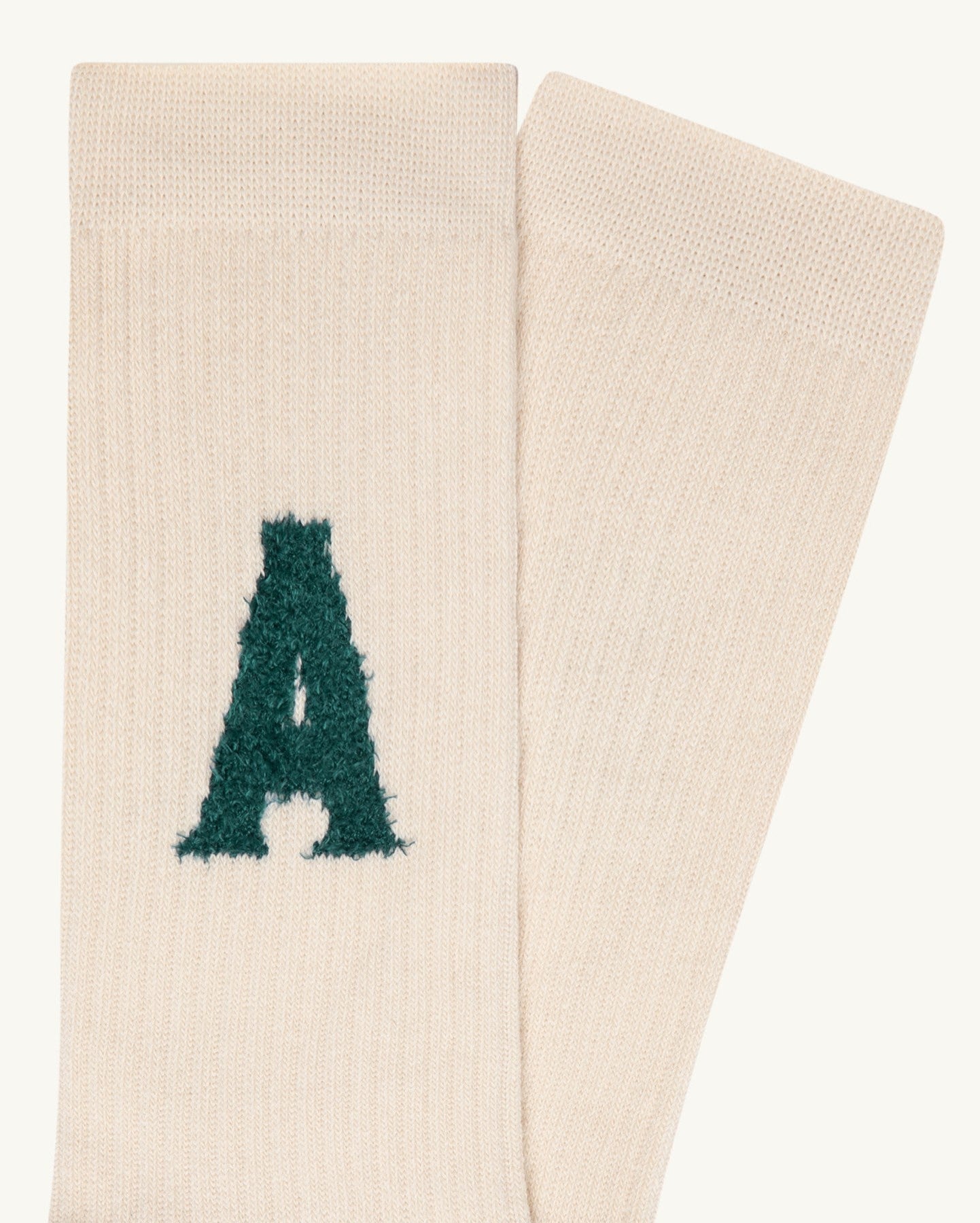 Autry Wear/Socks Unisex Big A Alabaster/Timber