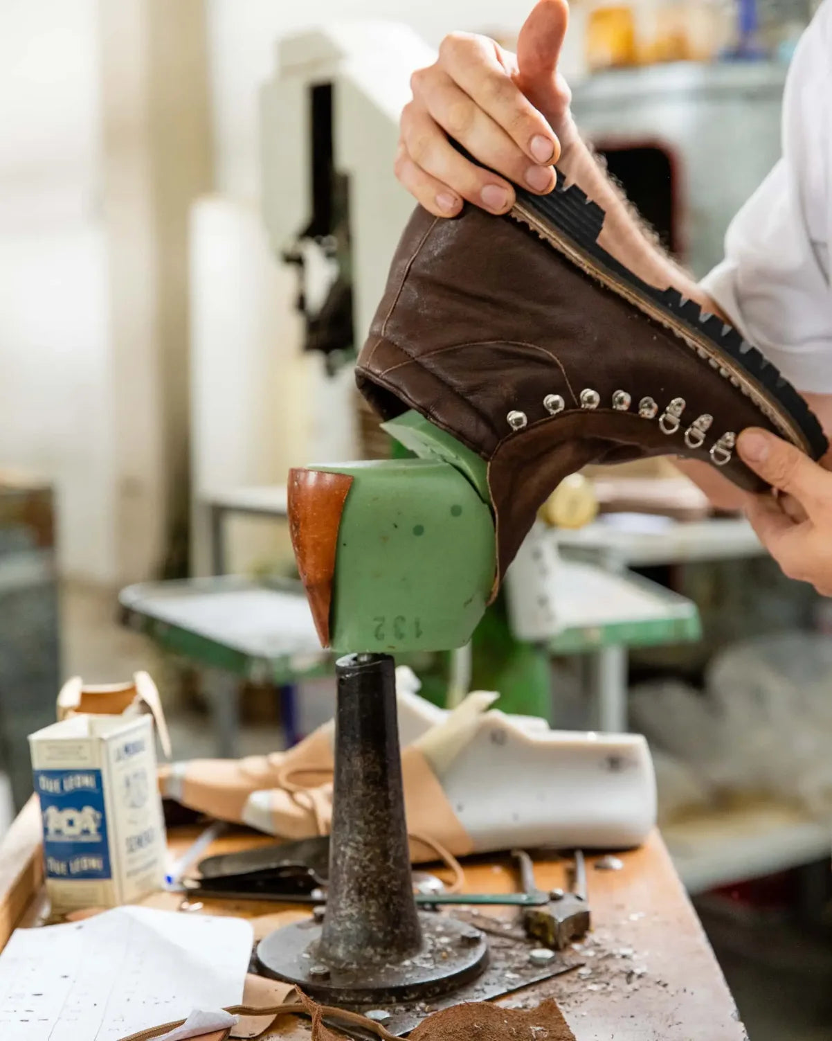 Le Cortina Heritage Washed Boots Testa di Moro Scamosciato