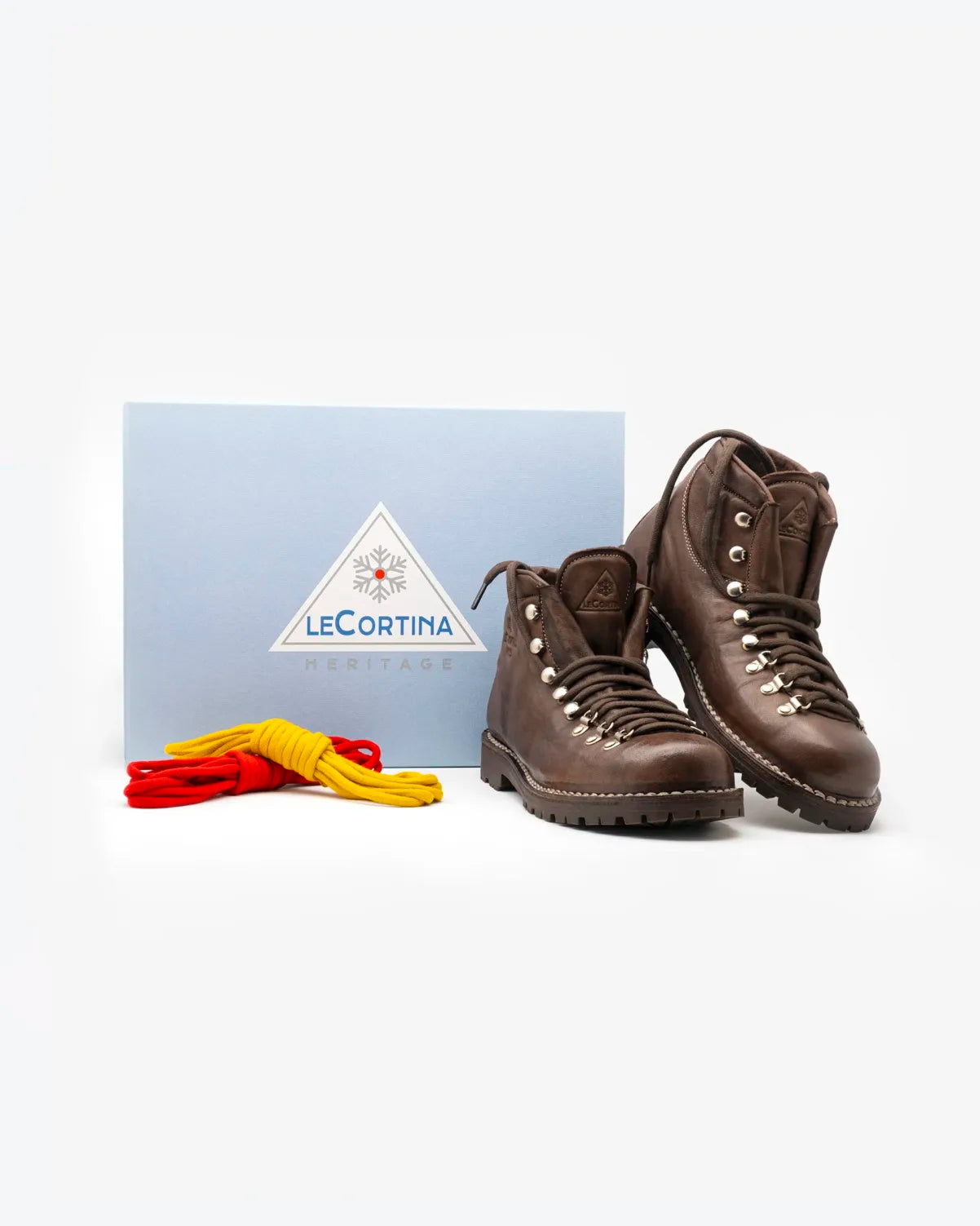 Le Cortina Heritage Washed Boots Testa di Moro Scamosciato