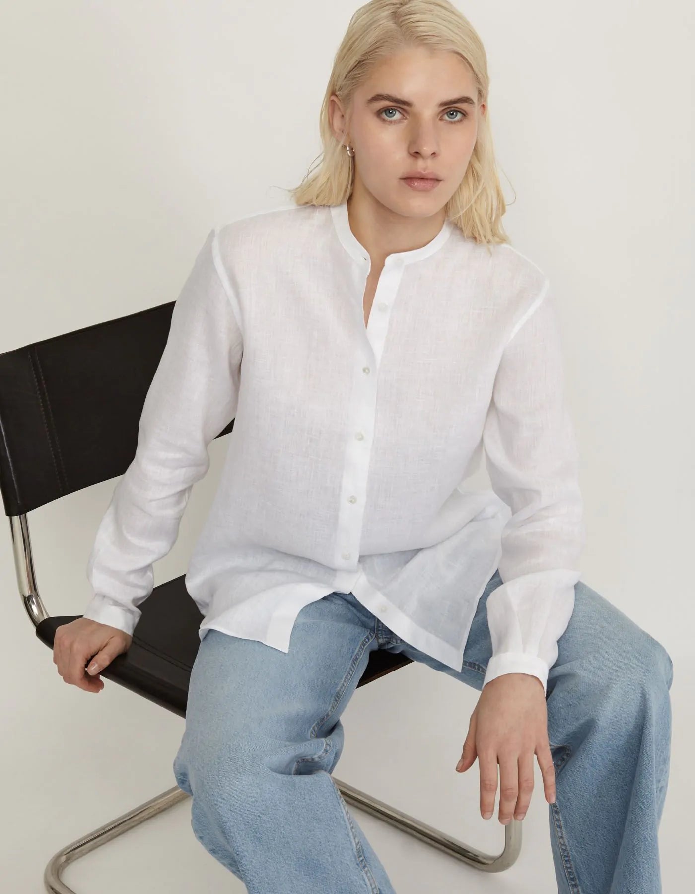 Xacus Shirt Woman Stretch White