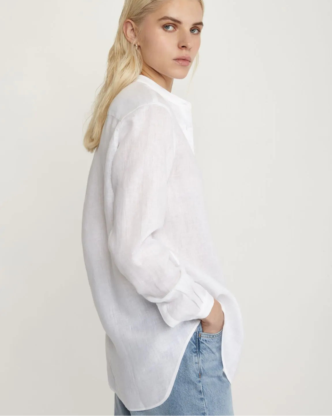 Xacus Shirt Woman Stretch White