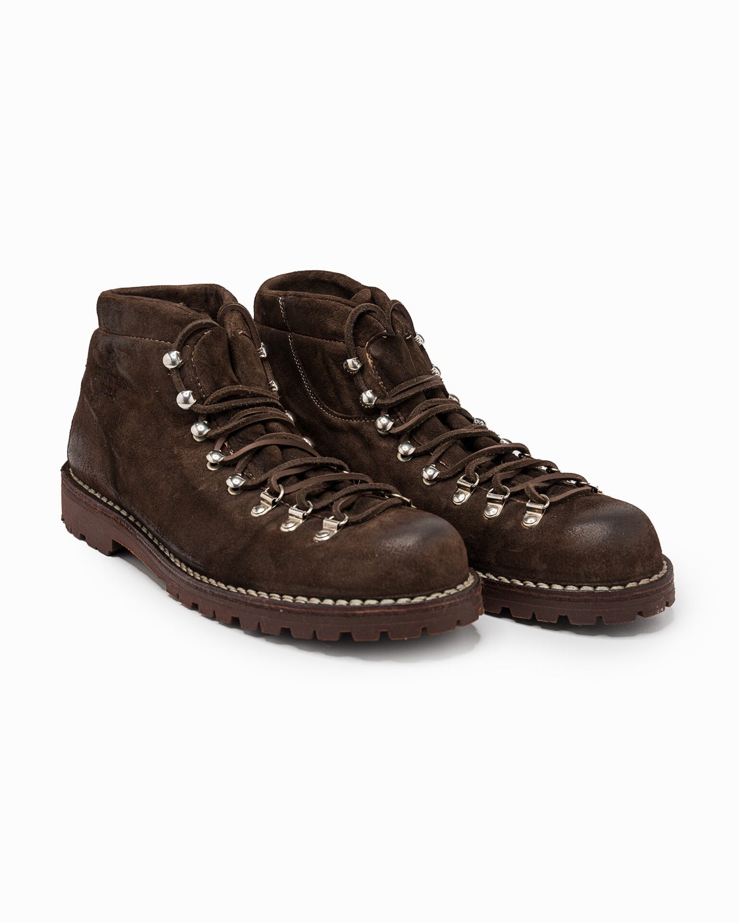Le Cortina Heritage Washed Boots Testa di Moro Scamosciato