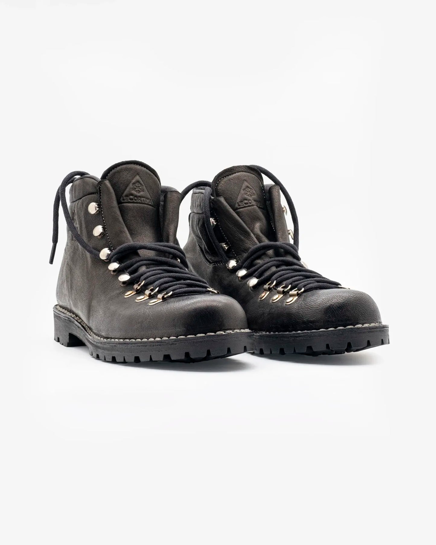 Le Cortina Heritage Washed Boots Nero