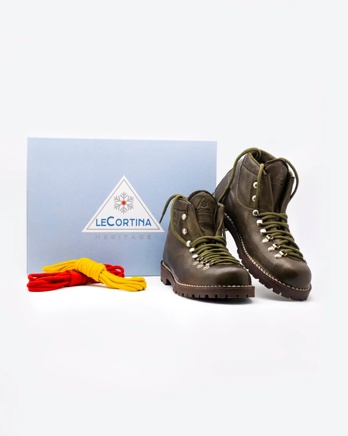 Le Cortina Heritage Washed Boots Verdone
