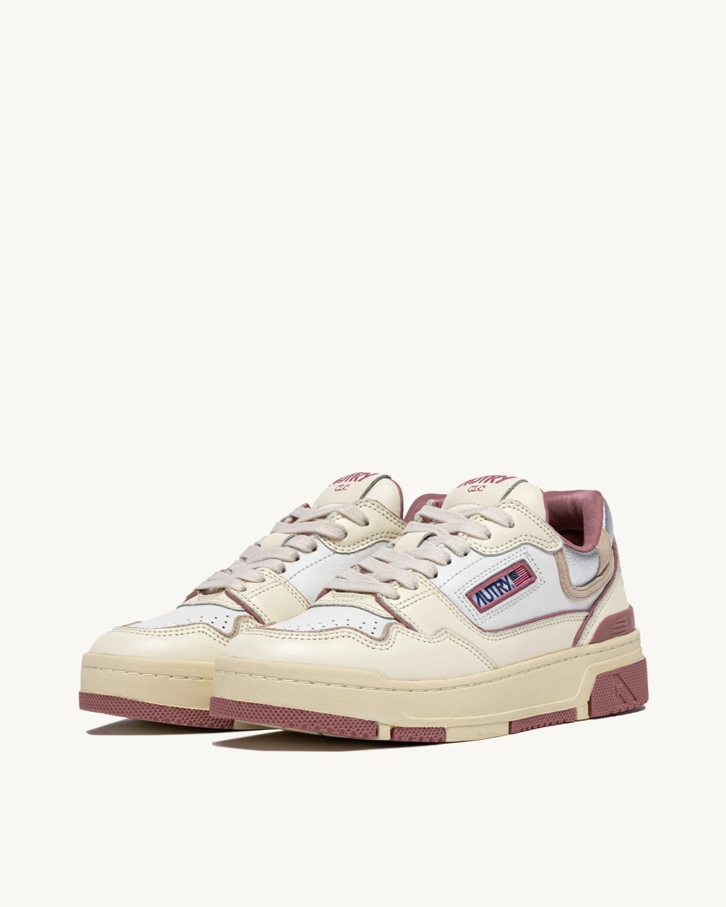 Autry TE01 White/Rose Clc sneakers