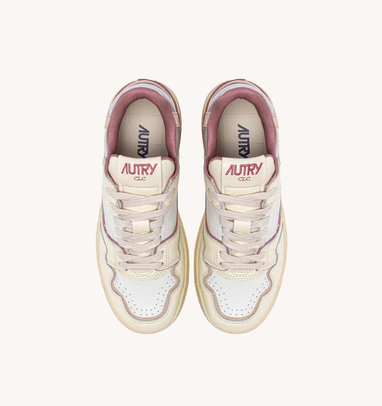 Autry TE01 White/Rose Clc sneakers