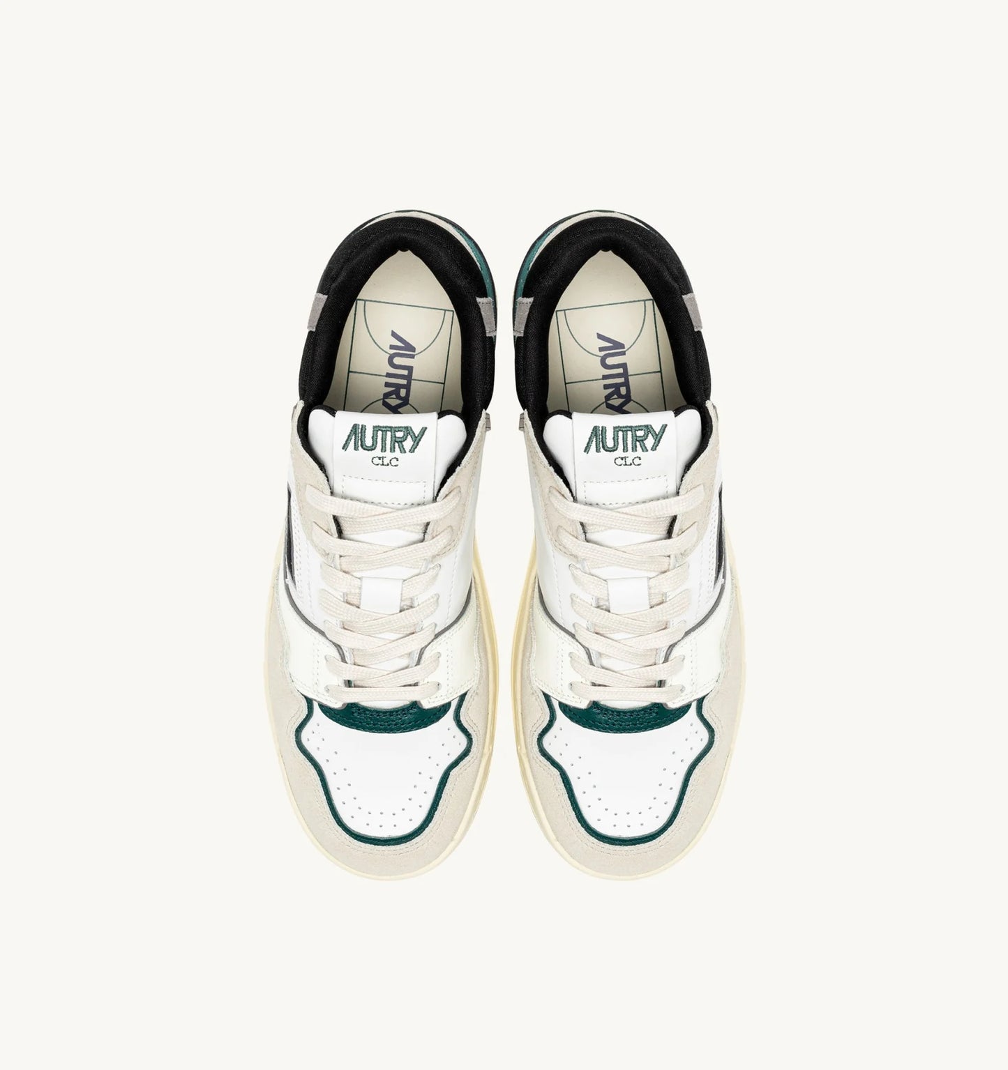 Autry MC10 White/Forest Clc sneakers