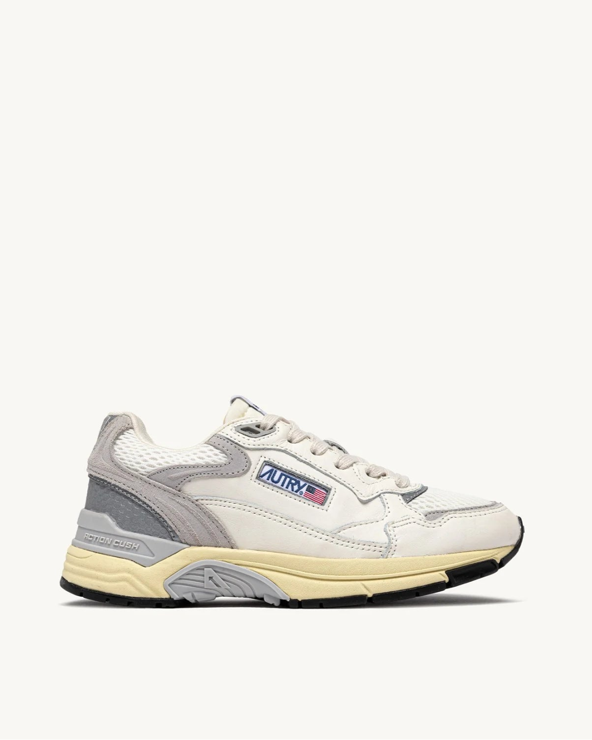 Autry GN01 GoaSue/Mesh Wht/Grey sneakers