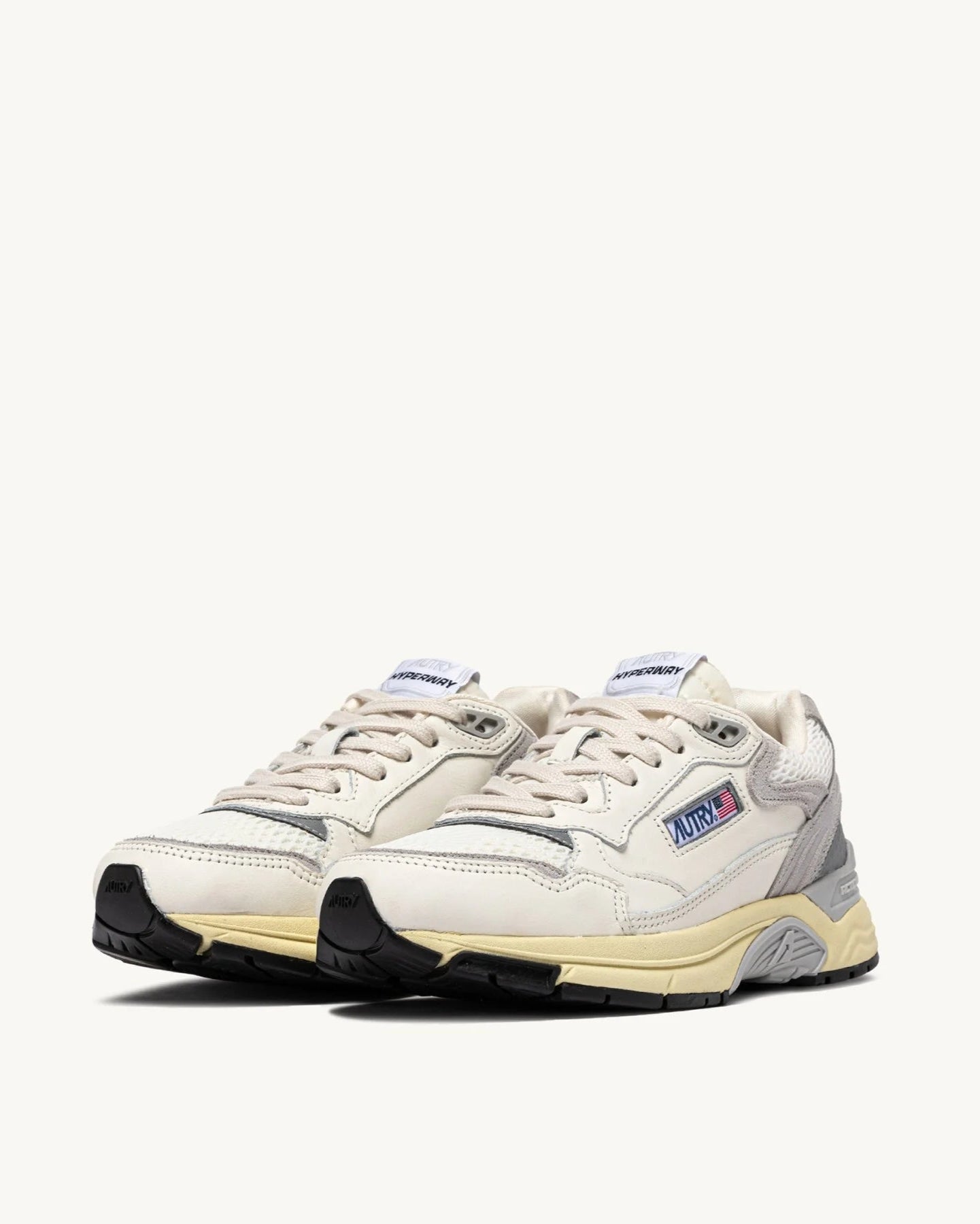Autry GN01 GoaSue/Mesh Wht/Grey sneakers