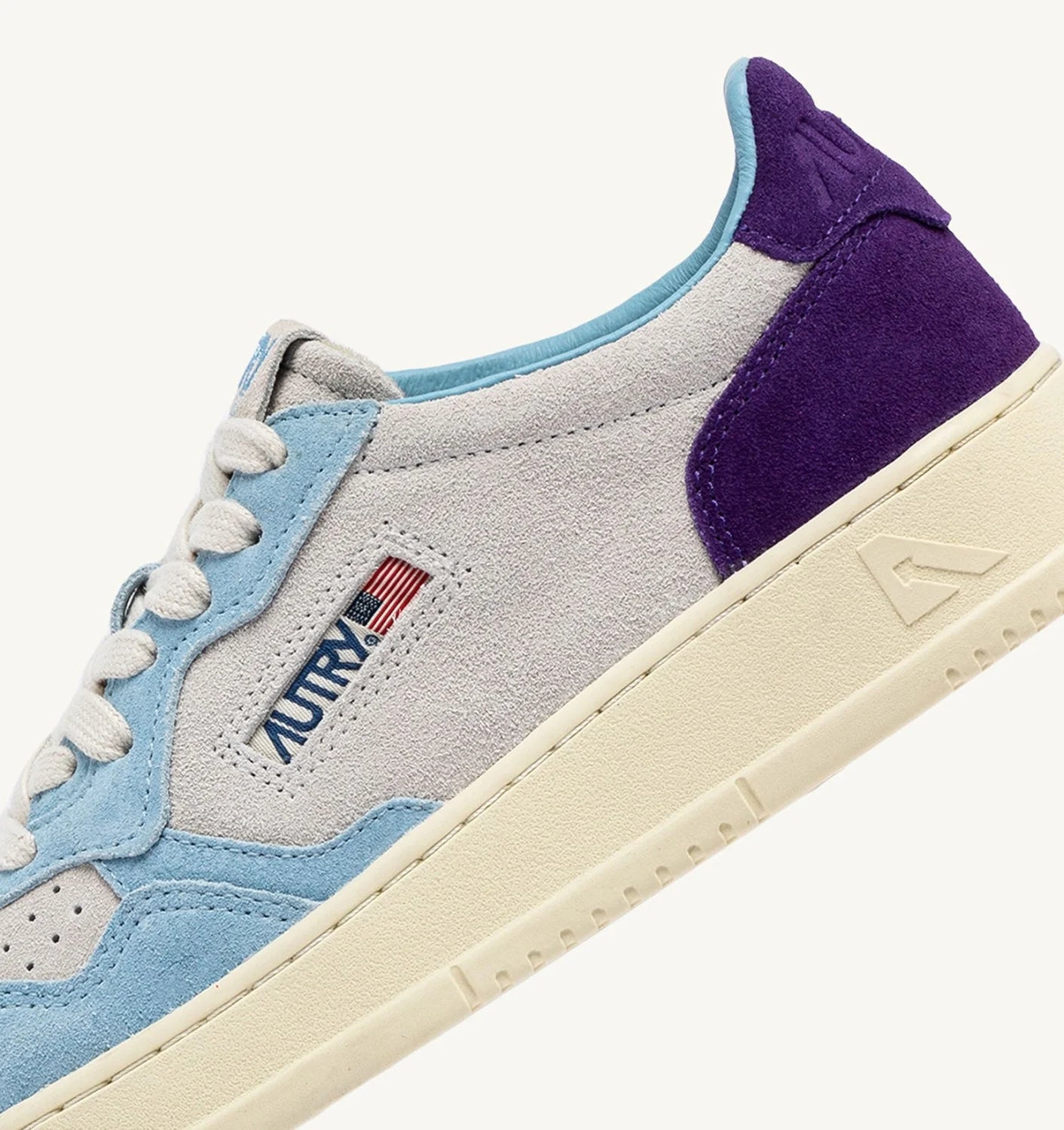 Autry TS02 Tric Suede Prt/Mauve sneakers