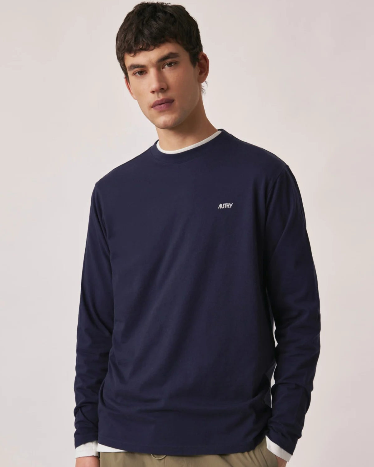 Autry Wear/Sweatsweater Long Sleeve T-shirt Logo