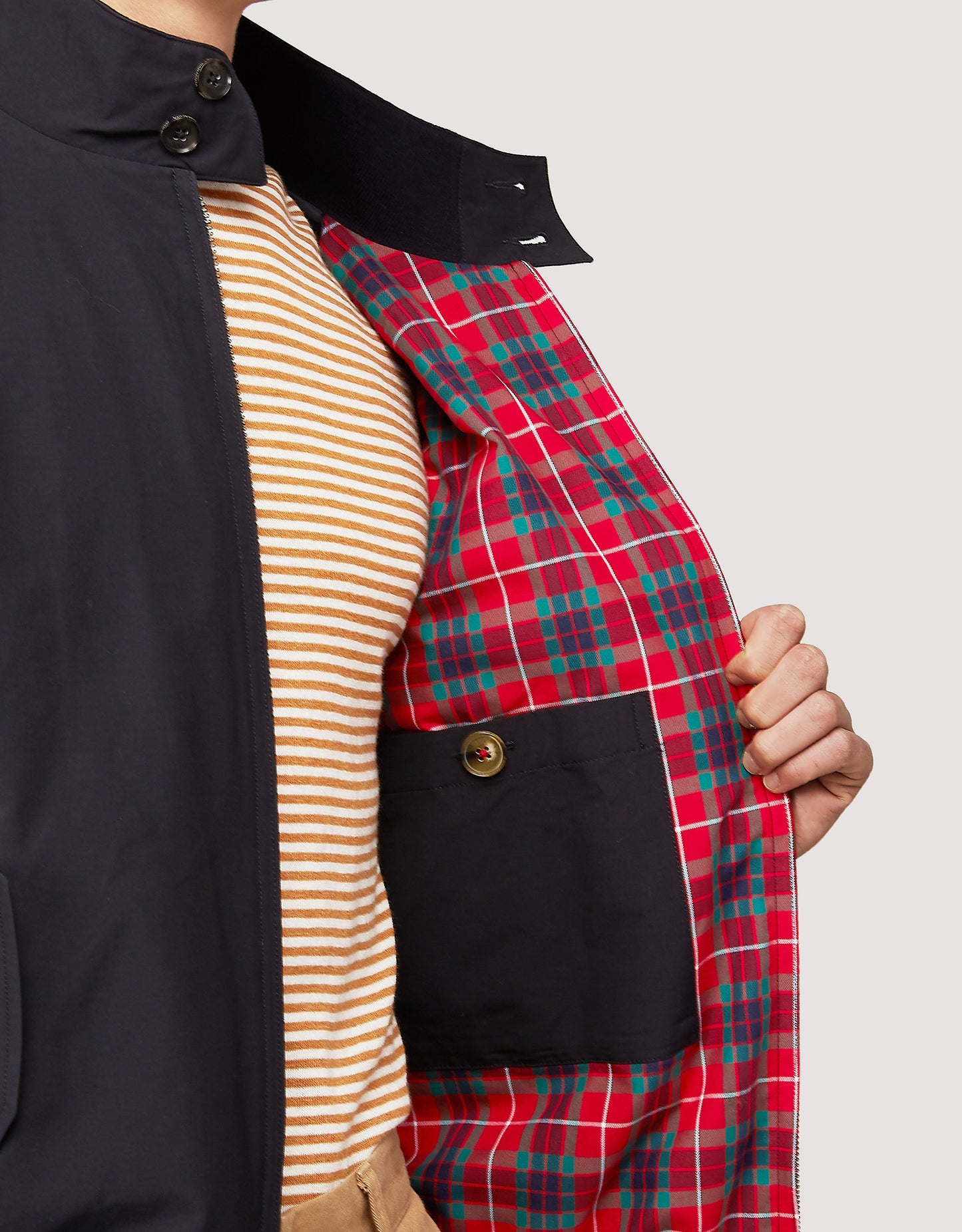 Baracuta Jacket Man G9 Harrington Dark Navy