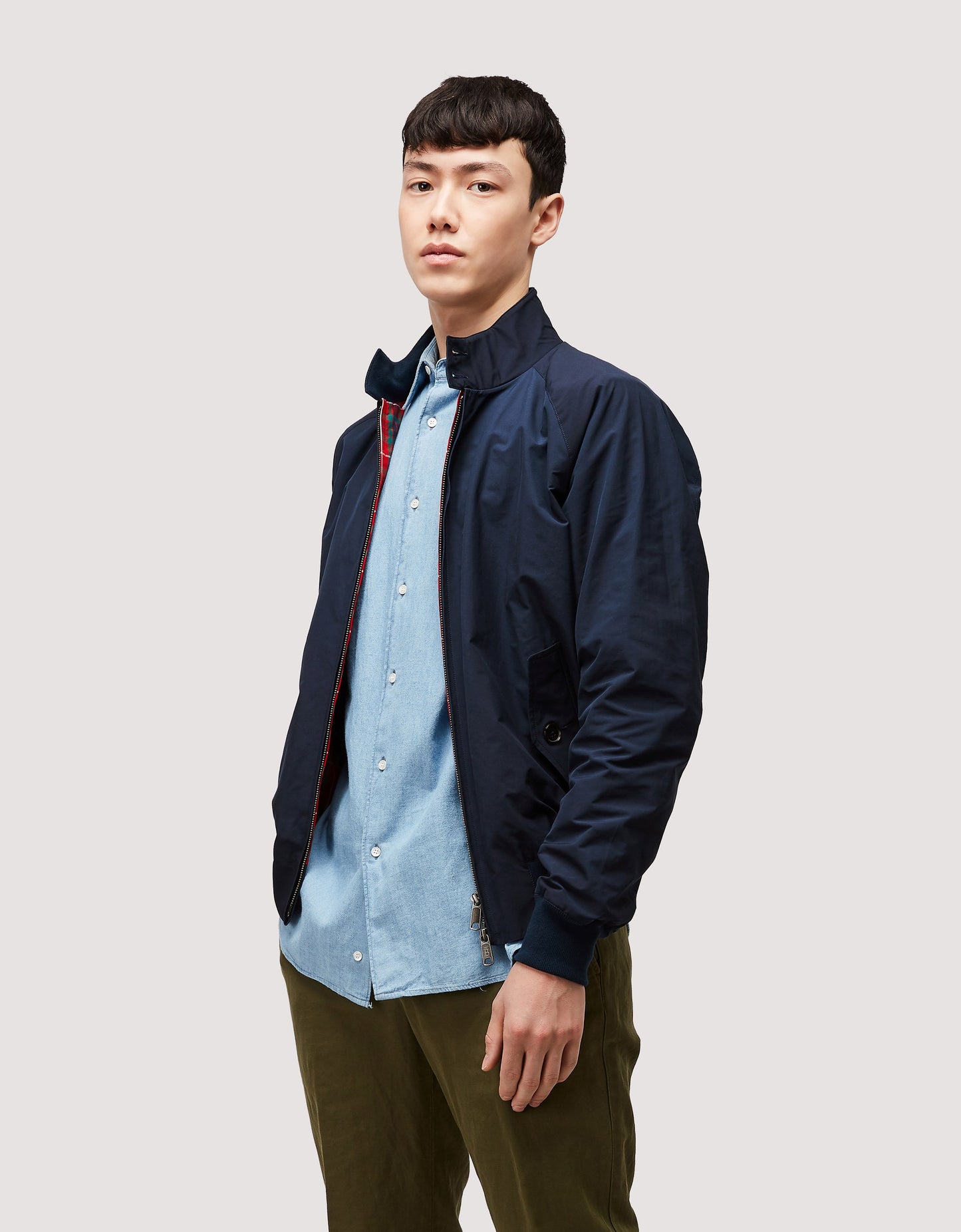 Baracuta Jacket Man G9 Harrington Navy