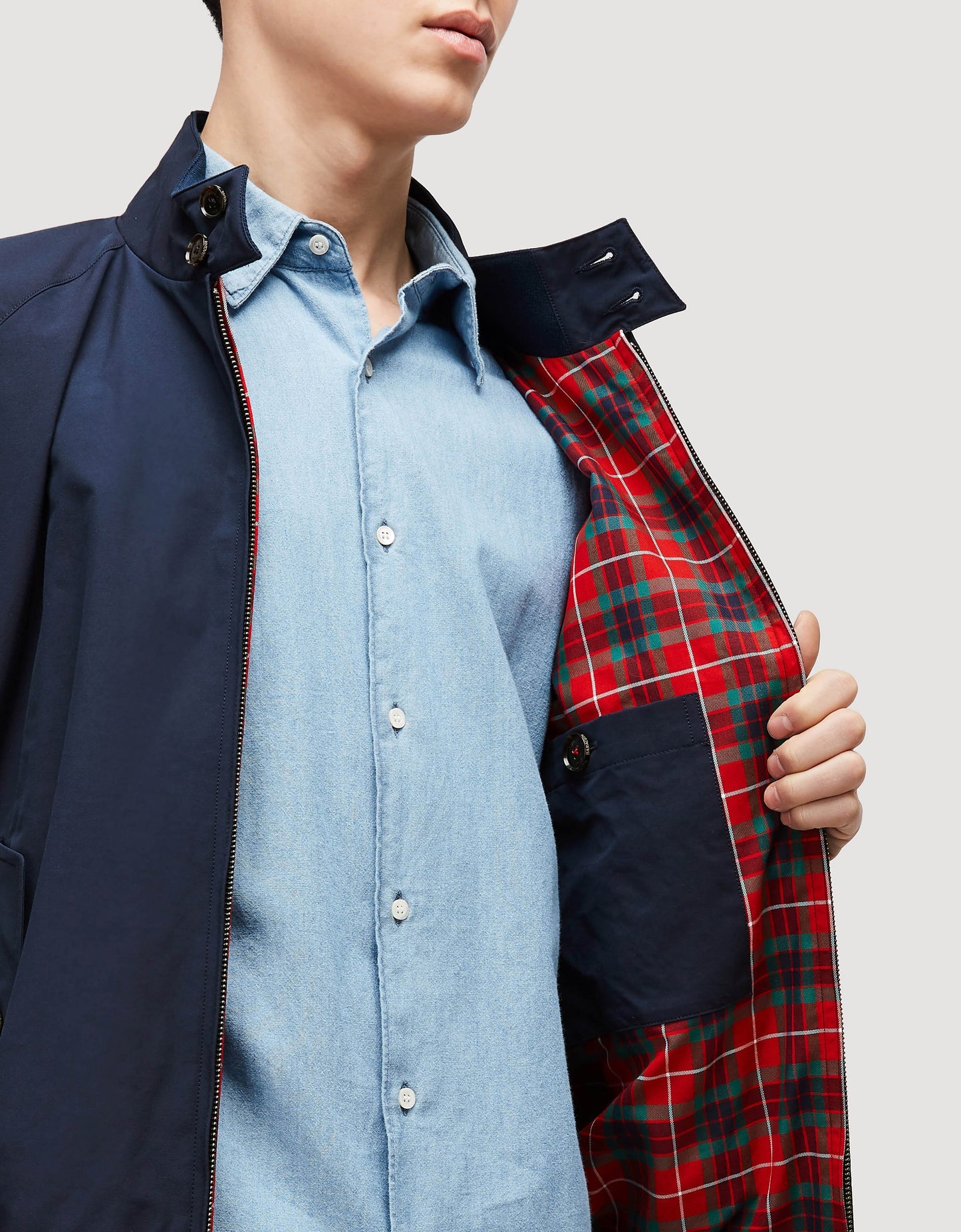 Baracuta Jacket Man G9 Harrington Navy