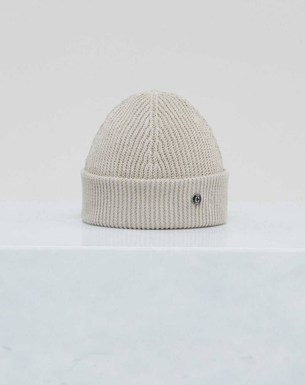 Closed Hat Sailor Beanie Ivory