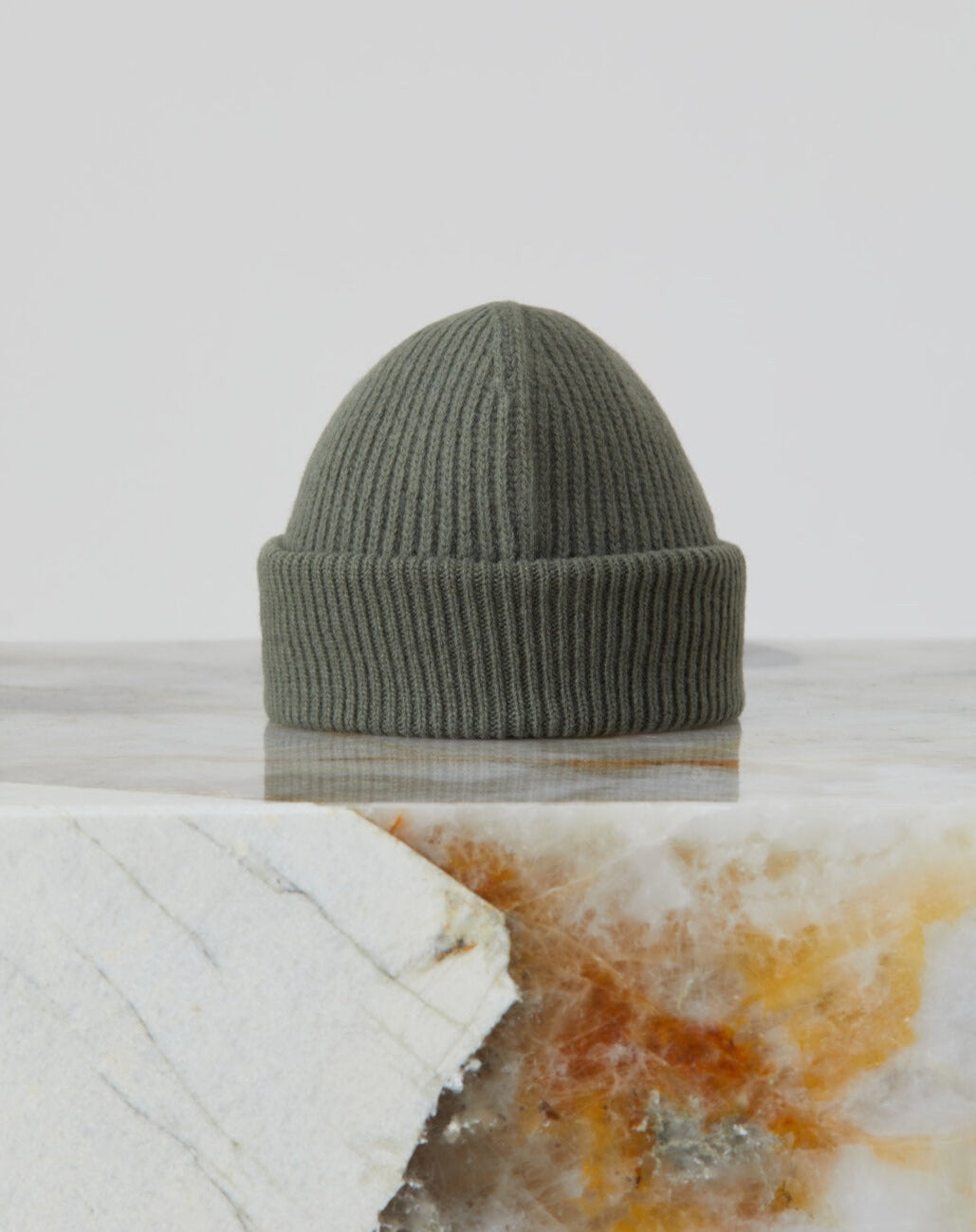 Closed Hat Sailor Beanie Tea Leaf