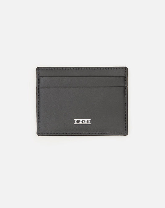 Closed Card Holder Man Black