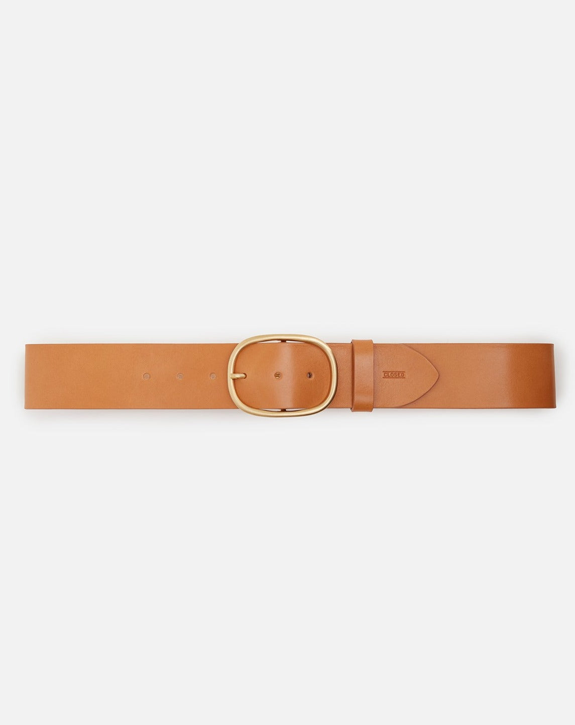 Closed Belt Woman Biscuit
