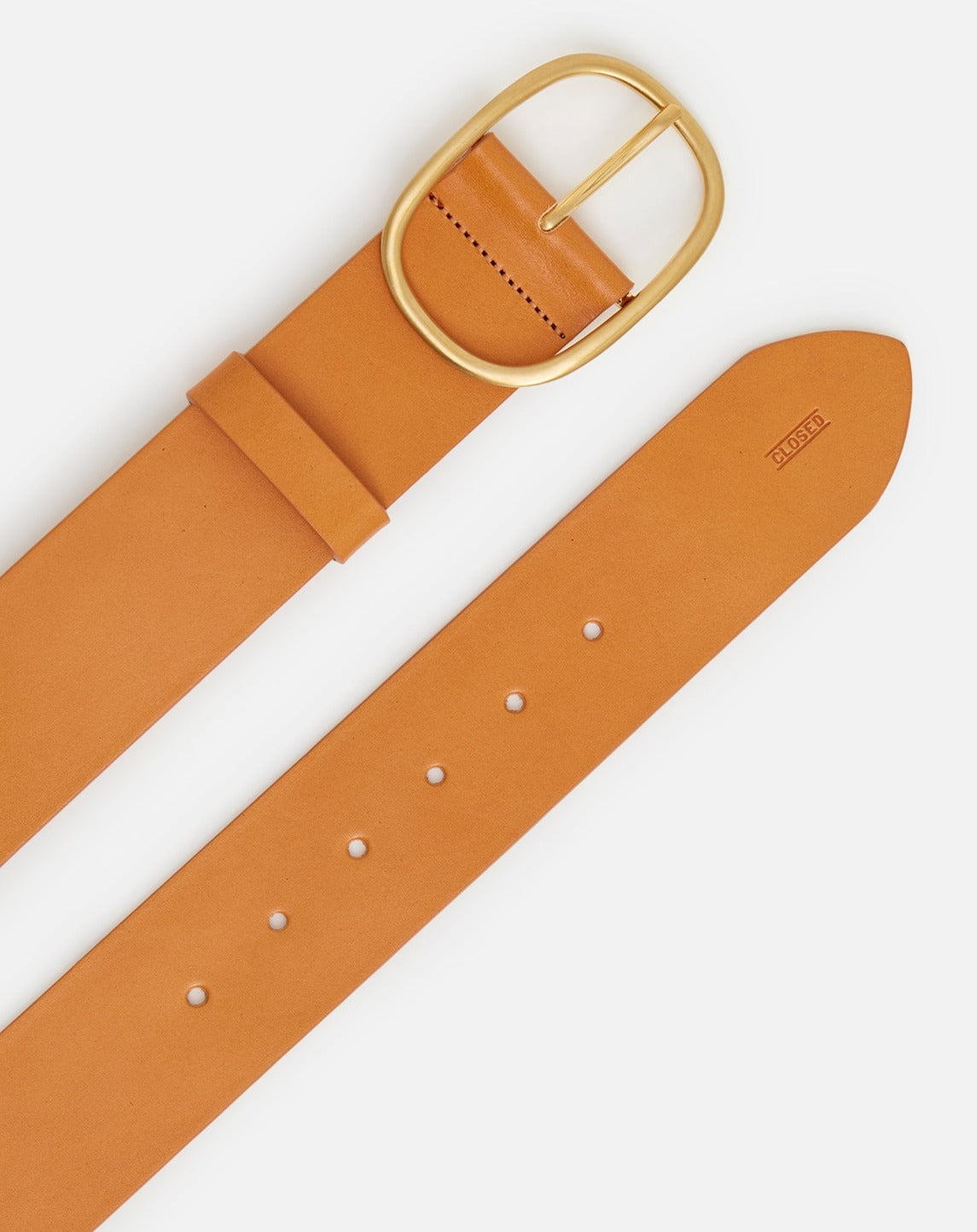 Closed Belt Woman Biscuit