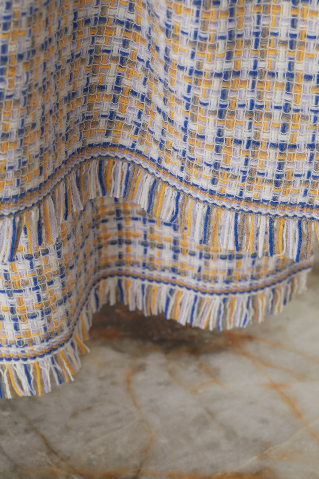 Closed Scarf Woman Multi Color