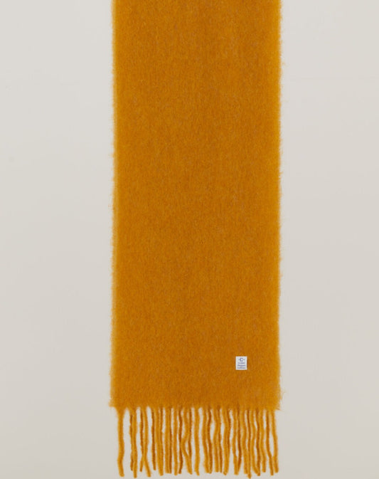 Closed Scarf Woman Lemon
