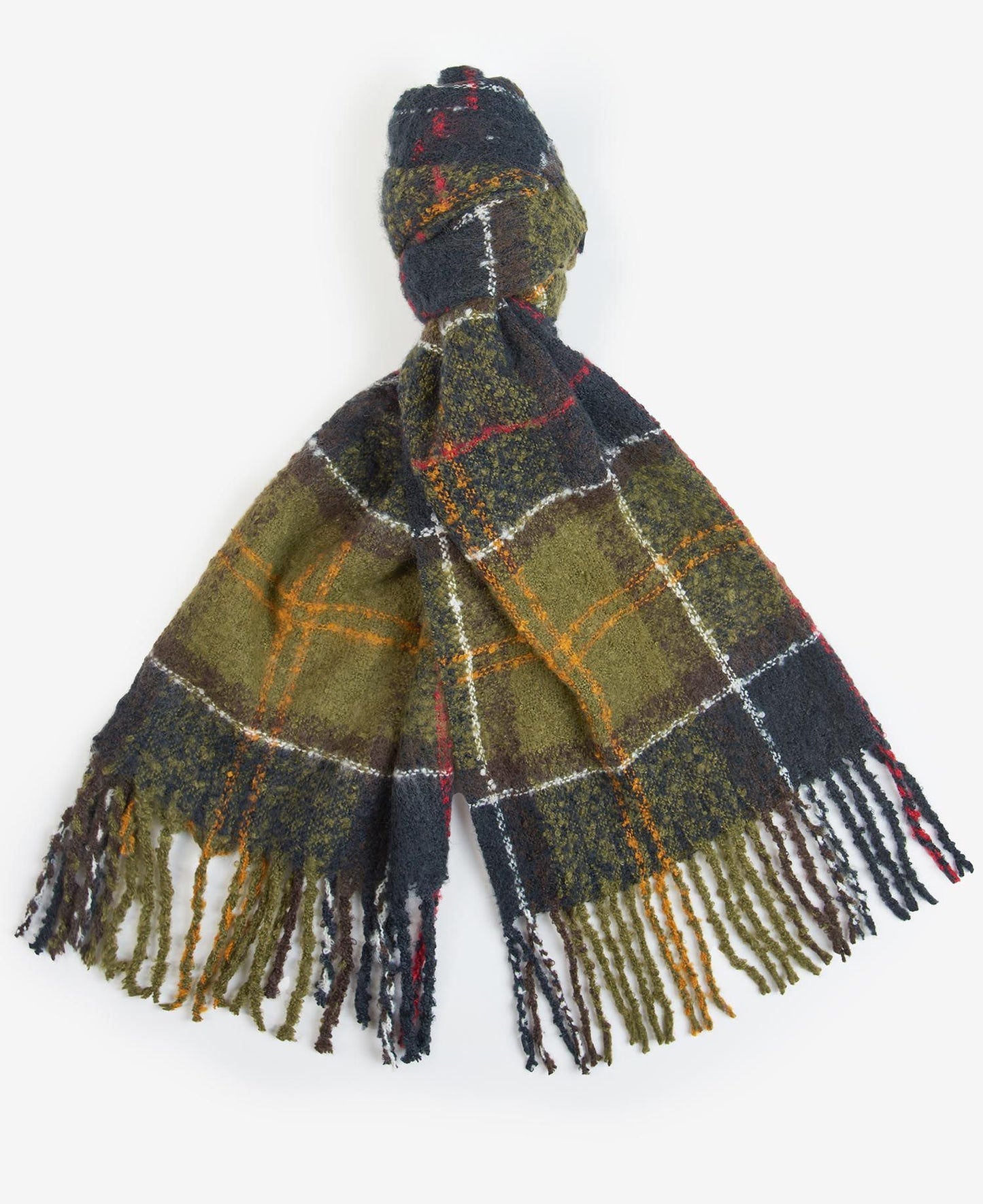 Barbour Scarf & Beanie Gift Saltburn Classic