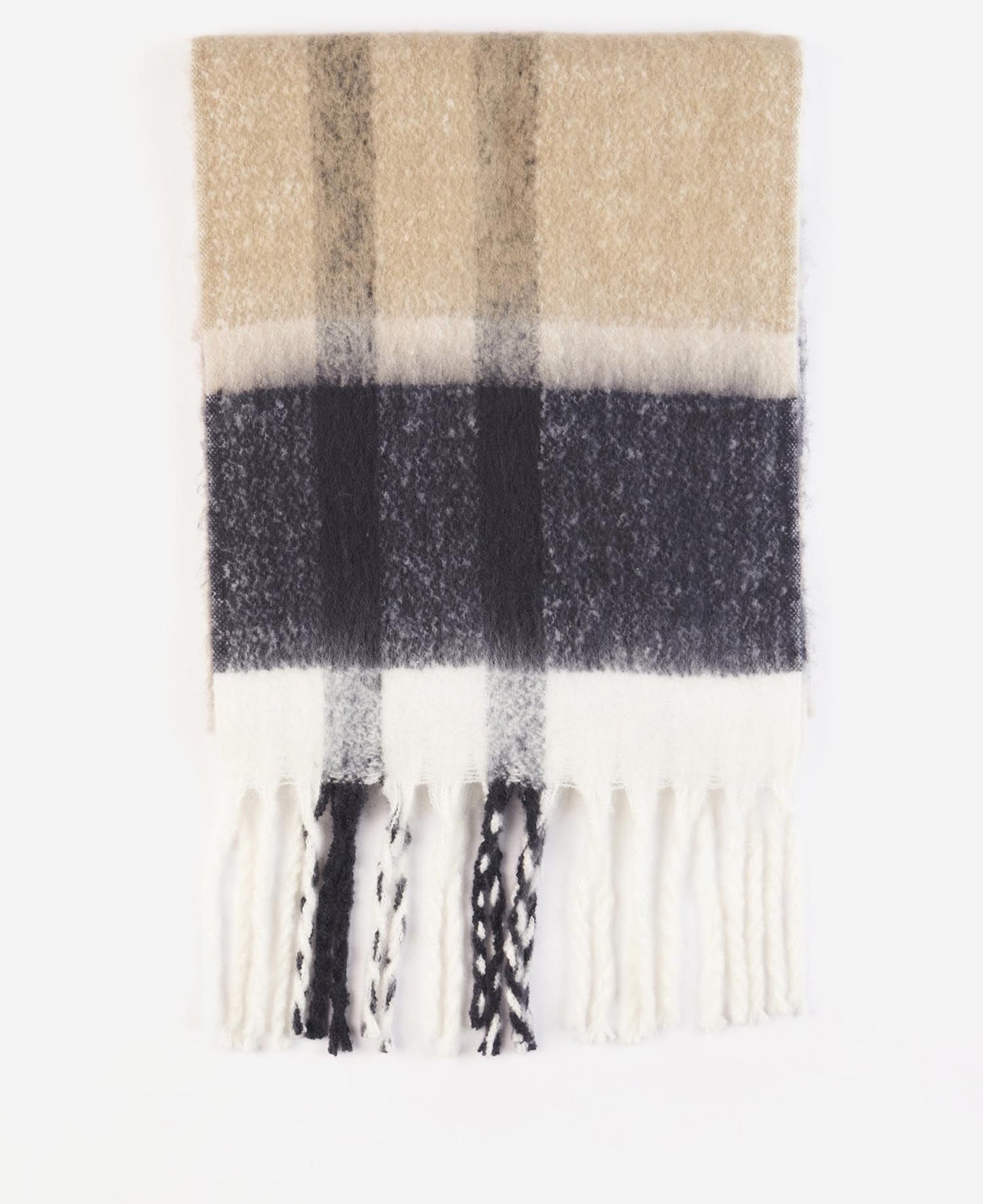 Barbour Scarf Isla Tartan Boucle Rosenwood