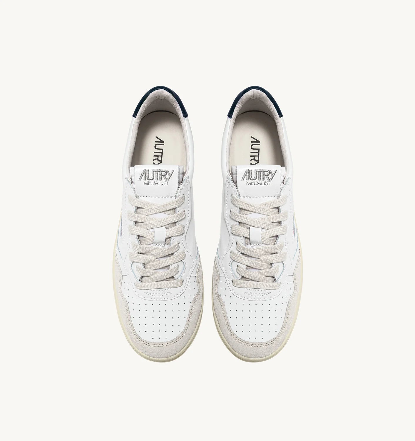 Autry LS28 White/Blue sneakers