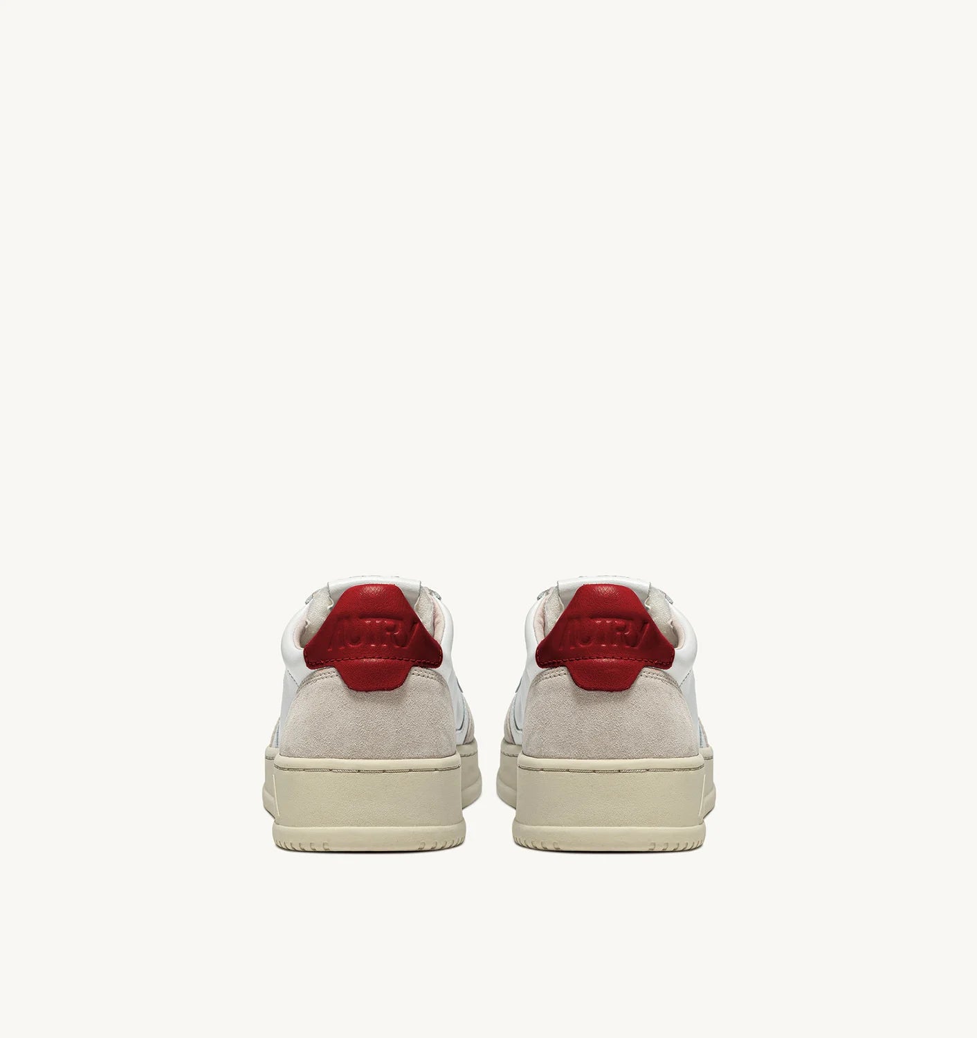 Autry LS43 White/Red Sneakers