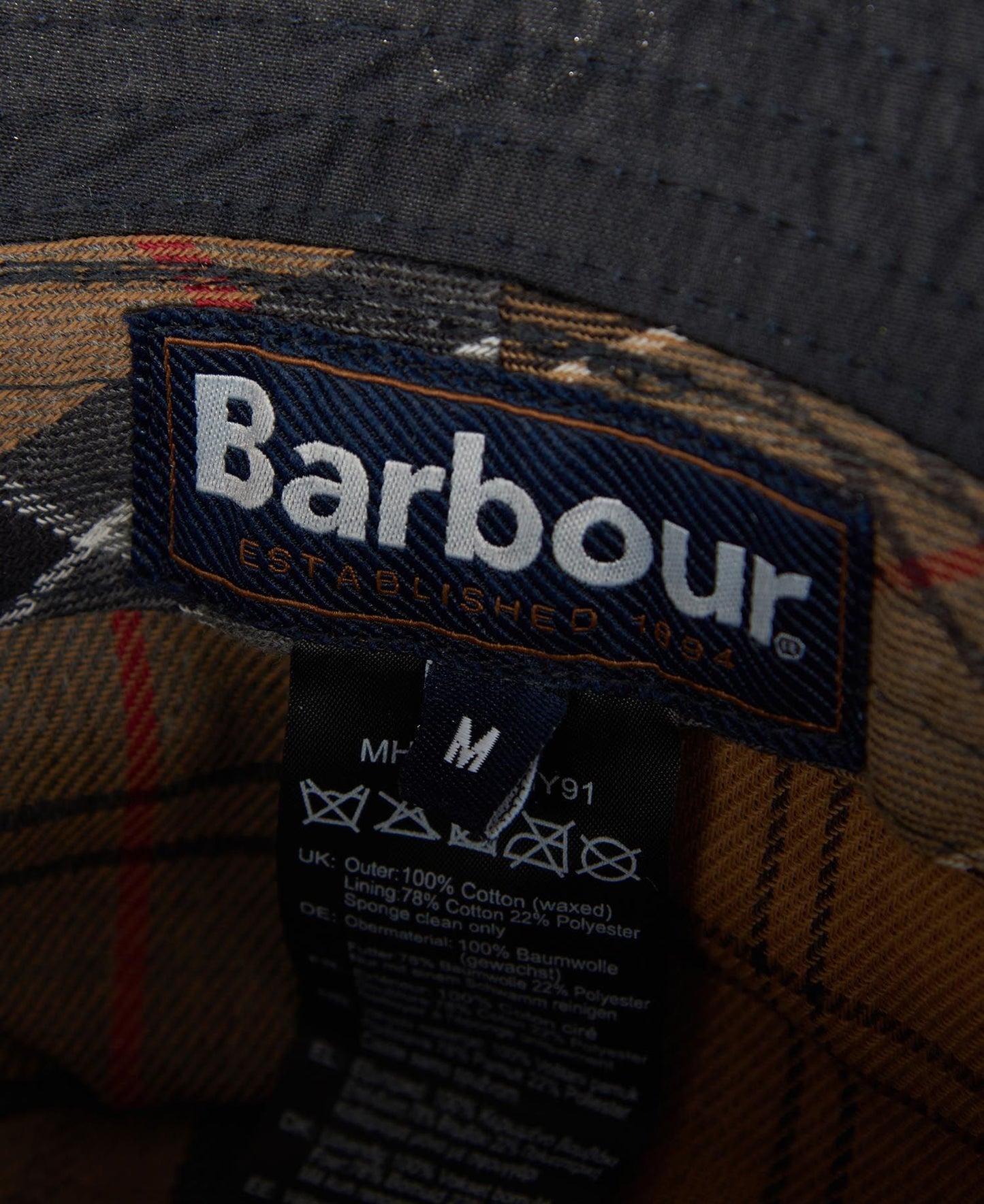 Barbour Cap Wax Sport Navy