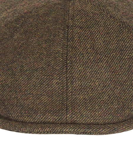 Barbour Cap Man Claymore Bakerboy Olive Twill