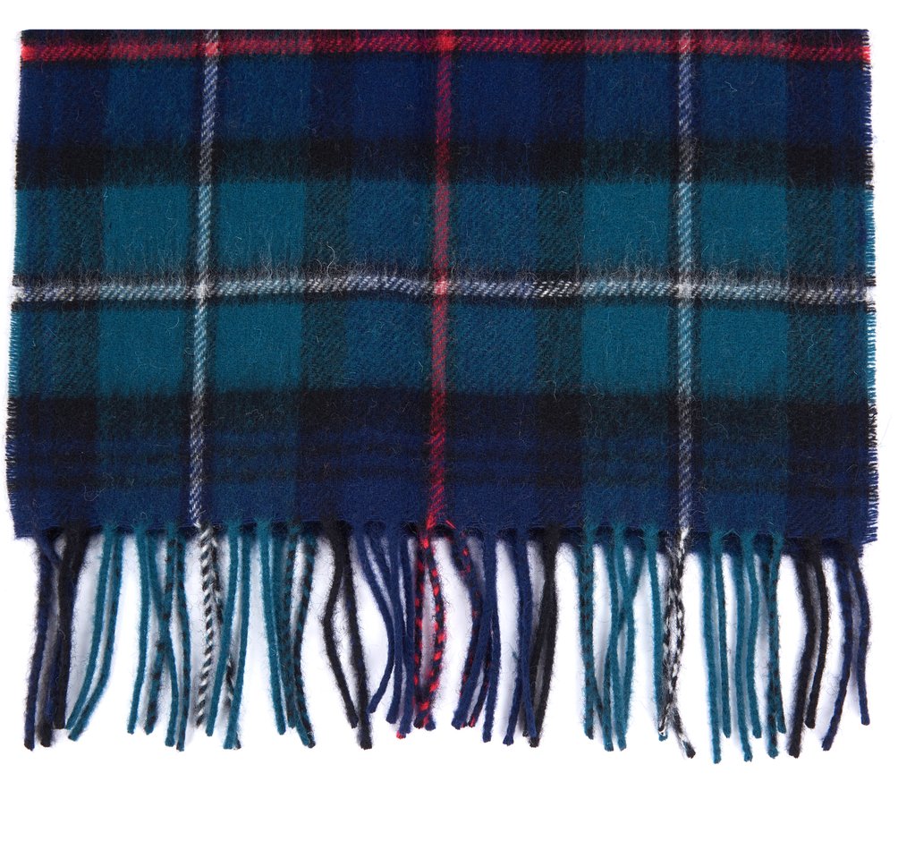 Barbour Scarf New Check Tartan Dress Gordon