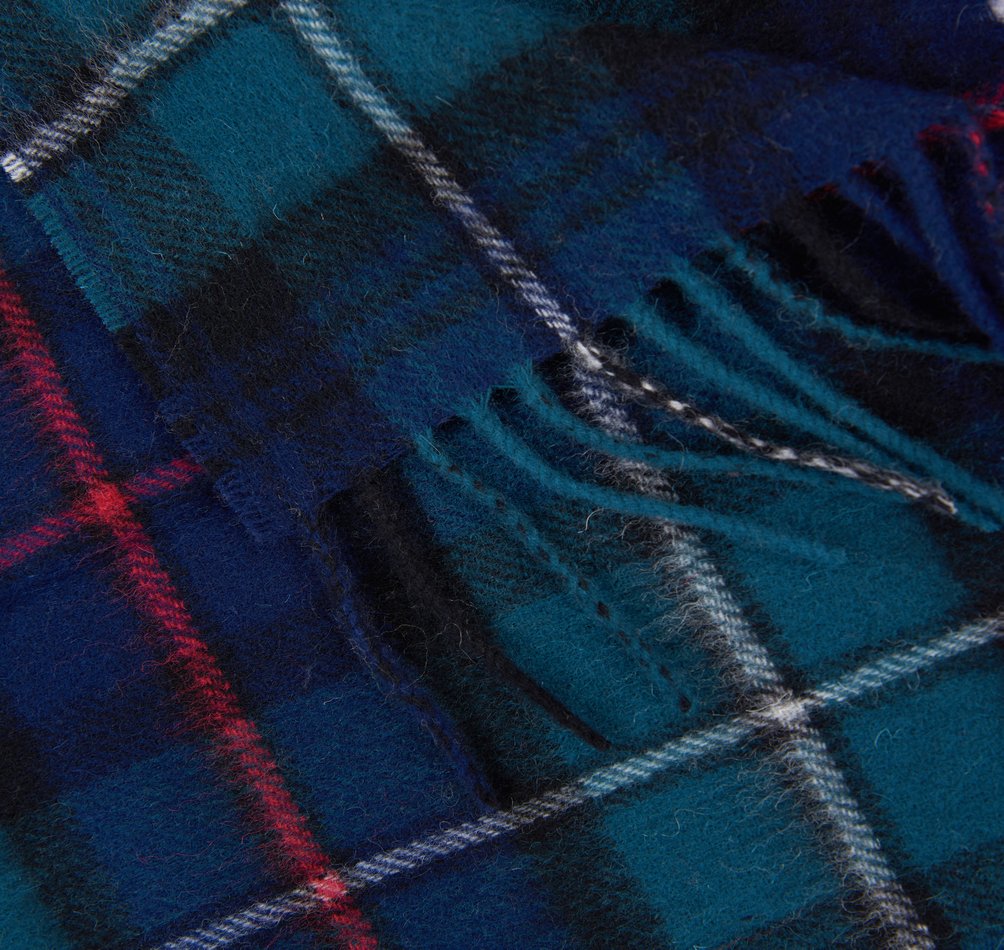 Barbour Scarf New Check Tartan Dress Gordon