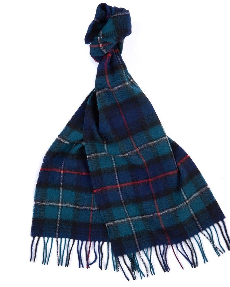 Barbour Scarf New Check Tartan Dress Gordon