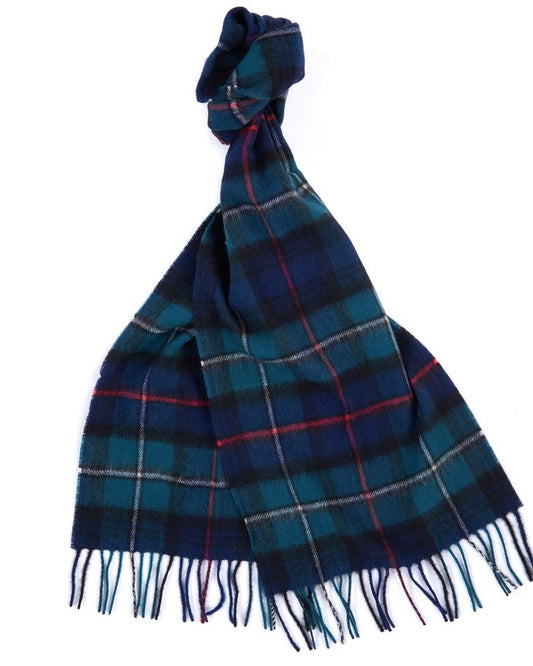 Barbour Scarf New Check Tartan Dress Gordon