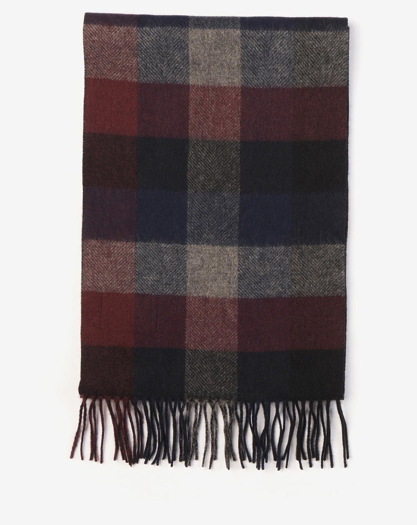 Barbour Scarf Largs Navy Cordovan