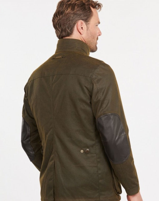 Barbour Jacket Man Ogston Wax Olive