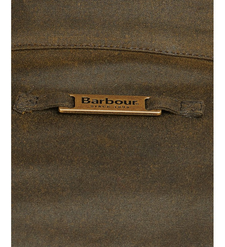 Barbour Jacket Man Ogston Wax Olive