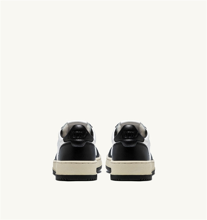 Autry WB01 White/Black Bicolor Sneakers